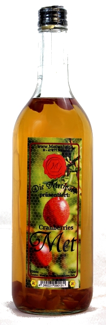 Metwabe-Shop: Met mit Cranberries