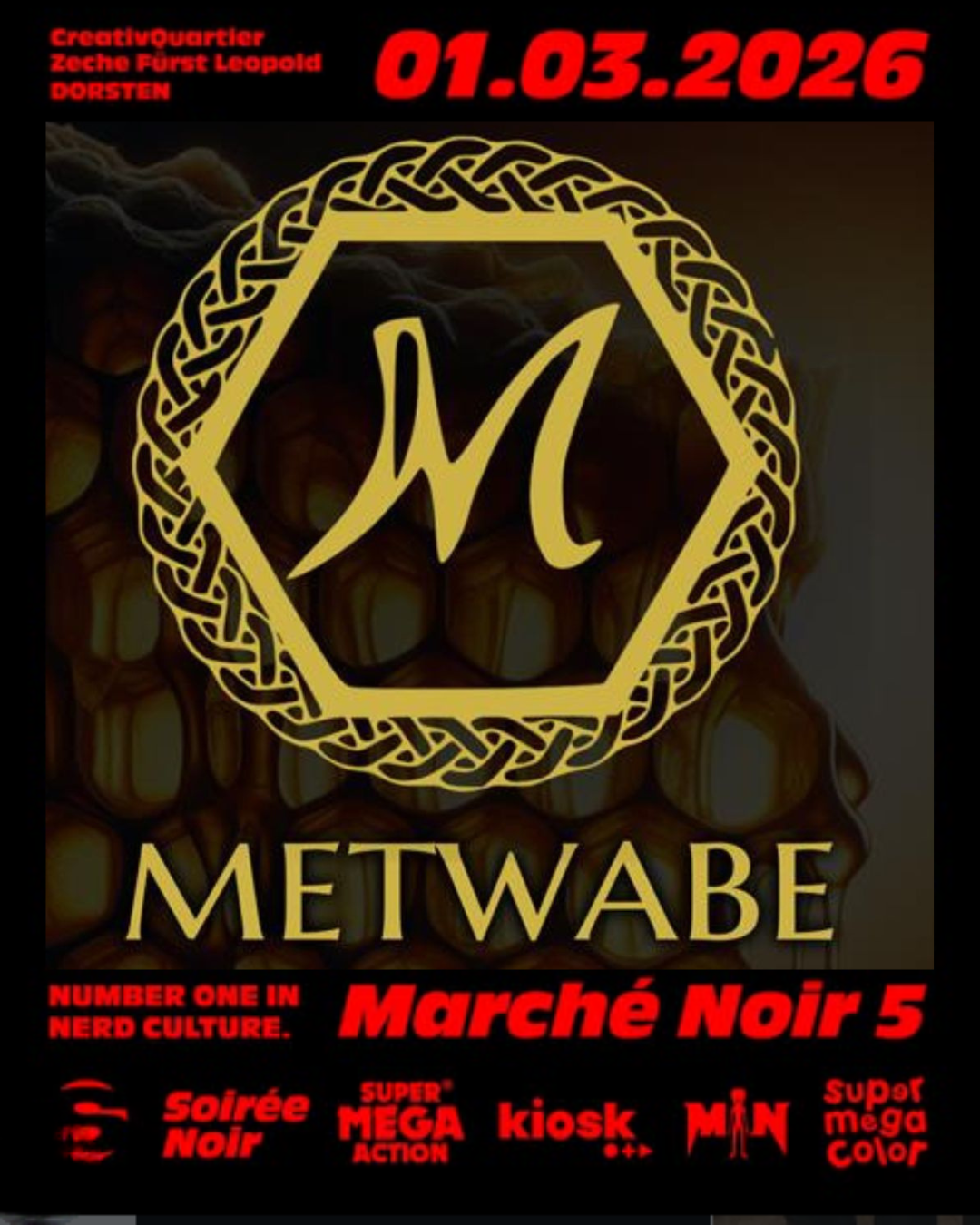Metwabe auf der Marche Noir 2026