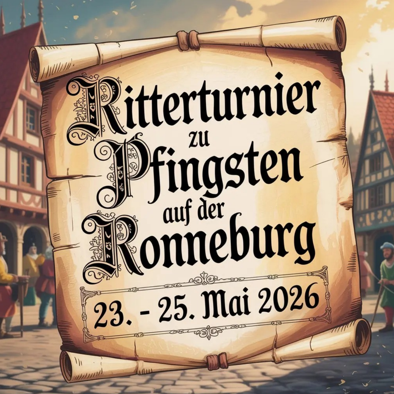 Ritterspiele zu Pfingsten auf der Ronneburg